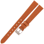 TEKLA J3B - 12mm - Jaszczurka - POMARAŃCZOWY - Skórzany pasek do zegarka