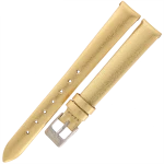 TEKLA GN12- 12mm - Gładki - ZŁOTY - Skórzany pasek do zegarka