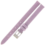 TEKLA J11 - 08mm - Jaszczurka - FIOLETOWY - Skórzany pasek do zegarka