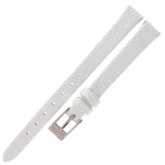 TEKLA J5N - 10mm - Jaszczurka - BIAŁY - Skórzany pasek do zegarka