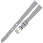 TEKLA G6A - 10mm - Gładki - SIWY - Skórzany pasek do zegarka