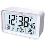 JVD RB3544.1 - 10x6cm - BIAŁY - Budzik elektroniczny DCF77