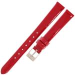 TEKLA G3P - 12mm - CZERWONY (lakierowany) - Skórzany pasek do zegarka