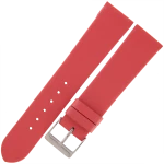 TEKLA GN15 - 20mm - Gładki - KORALOWY - Skórzany pasek do zegarka