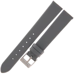 TEKLA G6B - 16mm - Gładki - SZARY - Skórzany pasek do zegarka