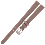 TEKLA G11 - 10mm - Gładki - CIEMNY BEŻOWY - Skórzany pasek do zegarka