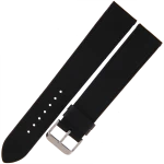 LAVVU LSAXB22 - Sport XXL - 22mm - CZARNY - Skórzany pasek do zegarka