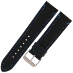 LAVVU Tailor LSPBB22 - 22mm - Czarny - Skórzany pasek do zegarka