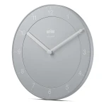 BRAUN BC06G - 20cm - SZARY - Zegar ścienny