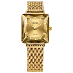 JOWISSA J8.095.M - FACET PRINCESS 25mm - Gold/Gold - Damski - Zegarek na bransolecie