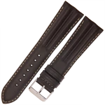 ROCHET Abyss - CIEMNY BRĄZ - 22mm - Skórzany pasek do zegarka