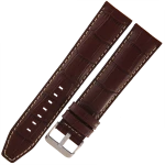 ROCHET Indiana XL - CIEMNY BRĄZ - 22mm - Skórzany pasek do zegarka