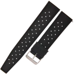 ROCHET Tropic - CZARNY - 22mm - Syntetyczny pasek do zegarka