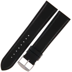 ROCHET Nepture XL - CZARNY - 22mm - Skórzany pasek do zegarka