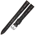 ROCHET Charleston - CZARNY - 12mm - Skórzany pasek do zegarka