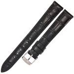 ROCHET Charleston - CZARNY - 14mm - Skórzany pasek do zegarka