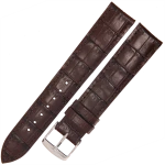 ROCHET Charleston - CIEMNY BRĄZ - 18mm - Skórzany pasek do zegarka