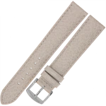 ROCHET Buffalo - PERŁOWO-SZARY - 18mm - Skórzany pasek do zegarka