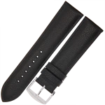 ROCHET Boston - CZARNY - 22mm - Skórzany pasek do zegarka