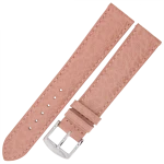 ROCHET Buffalo - RÓŻ PUDROWY - 18mm - Skórzany pasek do zegarka
