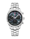 SWISS MILITARY SM30207.01 - Elegant Chronograph - Damski - Szwajcarski zegarek na bransolecie
