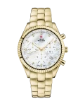 SWISS MILITARY SM30207.03 - Elegant Chronograph - Damski - Szwajcarski zegarek na bransolecie