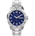 TIMEX TW2W79500 - Essex Day & Date - Męski - Zegarek na bransolecie