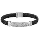 BOSS 1580674M - TAILORED - Męska - Bransoletka skórzana
