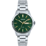 LAVVU LWM0272 - TRONES Green & Gold - Męski - Zegarek na bransolecie