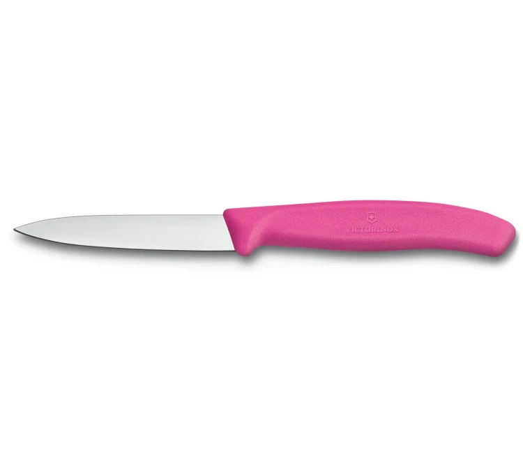 Nóż do warzyw i owoców VICTORINOX - 8cm - Różowy.jpg