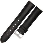 MARTA ME10 XL - 22mm - CZARNY - Skórzany pasek do zegarka