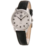 FUJI Time L7126QS - SILVER - Damski - Zegarek kwarcowy na pasku
