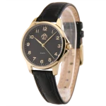 FUJI Time L7126QG - BLACK - Damski - Zegarek kwarcowy na pasku