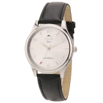 FUJI Time M367WS - SILVER - Męski - Zegarek mechaniczny z ręcznym naciągiem