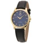 FUJI Time M367WG - BLUE - Męski - Zegarek mechaniczny z ręcznym naciągiem