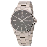 FUJI Time M7103QS - BLACK - Męski - Zegarek kwarcowy na bransolecie