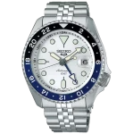 SEIKO SSK033K1 - 5 Sports GMT "Sky Blue" - Męski - Zegarek mechaniczny