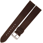 LAVVU LSAXC20 - Sport XXL  - 20mm - CIEMNY BRĄZ - Skórzany pasek do zegarka