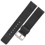 LAVVU Plain LSCUL20 - 20mm - GRANATOWY - Skórzany pasek do zegarka