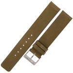 LAVVU Plain LSCUG18 - 18mm - ZIELONY - Skórzany pasek do zegarka