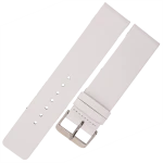 LAVVU Plain LSCUW22 - 22mm - BIAŁY - Skórzany pasek do zegarka