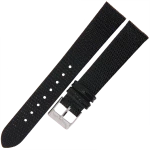 TEKLA J1 - 18mm - Jaszczurka - CZARNY - Skórzany pasek do zegarka