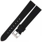 TEKLA G1 - 16mm - Gładki - CZARNY - Skórzany pasek do zegarka