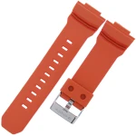 CASIO 10412967 - Pasek do zegarka - GA-150 / GA-150A-4A - Pomarańczowy