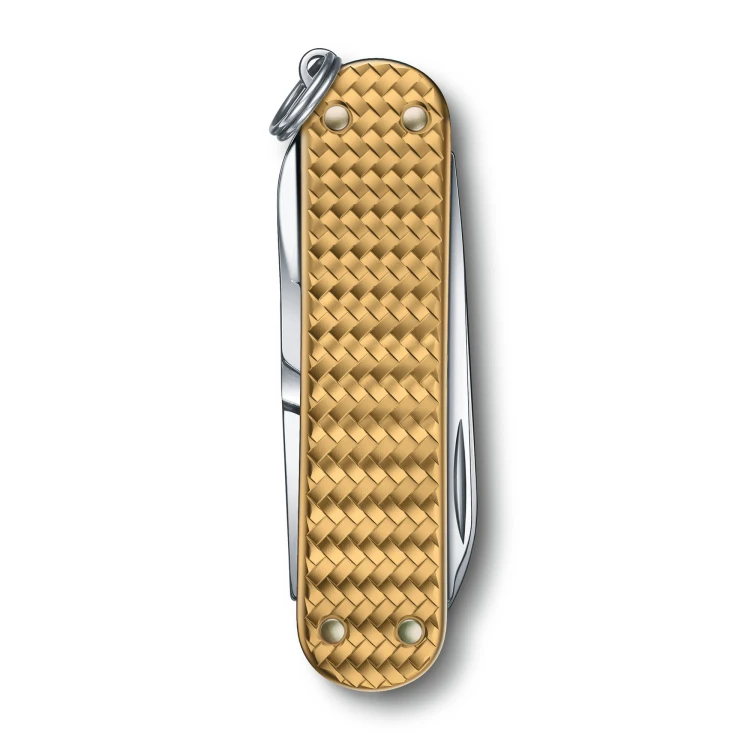Scyzoryk VICTORINOX - Classic Precious Alox Collection - Brass Gold4.jpg