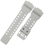 CASIO 10443549 - Pasek do zegarka - GA-100 / GA-100SD-8A - Siwy