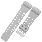 CASIO 10464043 - Pasek do zegarka - GA-110 / GA-110TS-8A3 - Siwy
