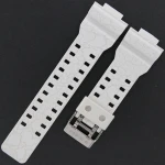 CASIO 10538339 - Pasek do zegarka - GA-100 / GA-100CG-7A - Biały
