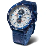 VOSTOK EUROPE YM8J-320D657 - Almaz Multifunction - Męski - Zegarek na pasku skórzanym