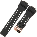 CASIO 10553868 - Pasek do zegarka - GA-100GBX-1A4 / GA-100MMC-1A - Czarny